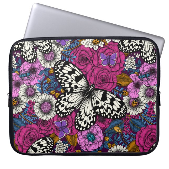 A colourful garden II Laptop Sleeve (Front)