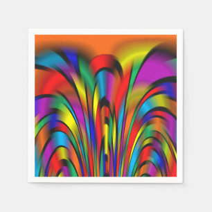 A Colourful Integration Paper Napkins