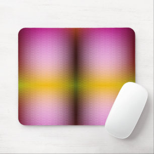 A colourful mousepad with a gradient design