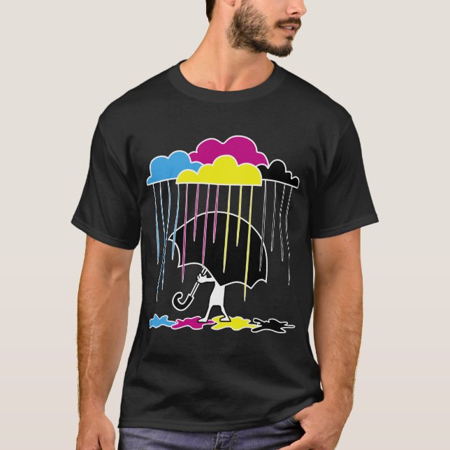 A Colourful Rain T-Shirt (Front)