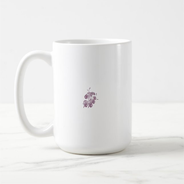A colourful wall sticker featuring an intricate ge coffee mug (Left)