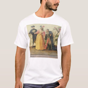 A Commedia Dell'Arte Troupe Before a Renaissance T T-Shirt
