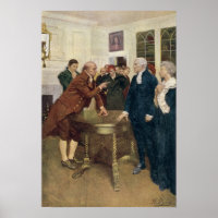 A Committee of Patriots Delivering an Ultimatum