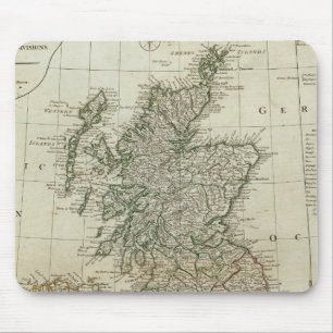A complete map of the British Isles Mouse Pad