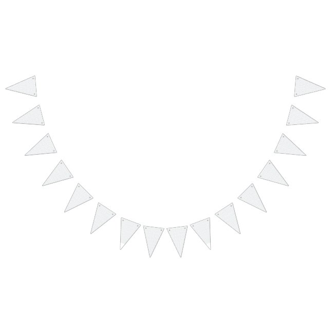 A completely white, featureless surface fills the  bunting  (All)