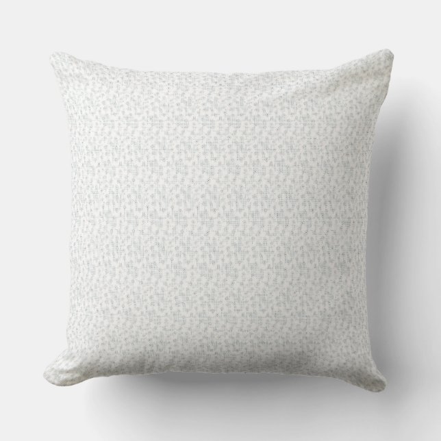 A completely white, featureless surface fills the  cushion (Front)