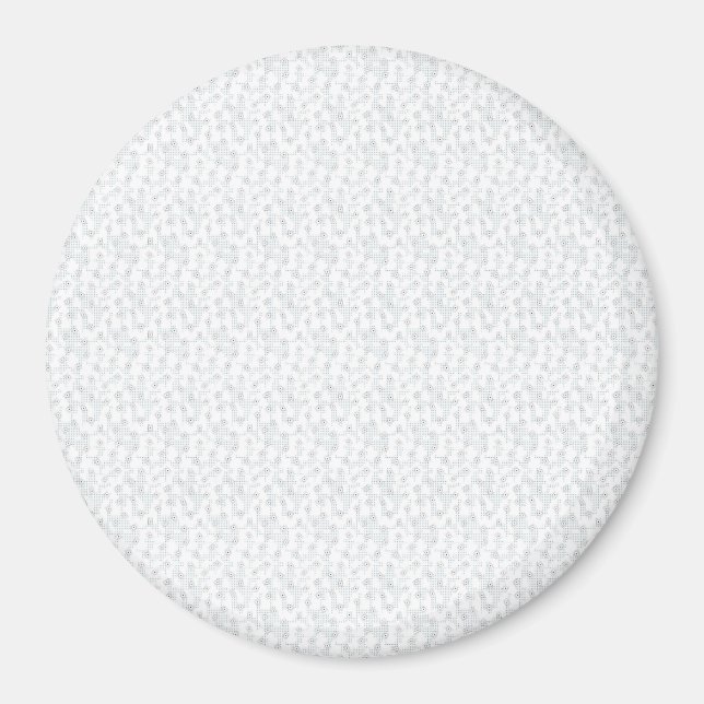 A completely white, featureless surface fills the  magnet (Front)