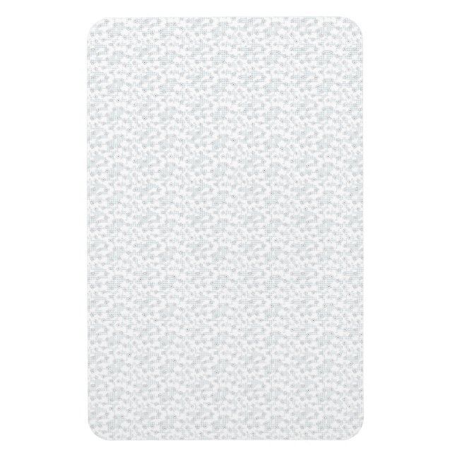 A completely white, featureless surface fills the  magnet (Vertical)