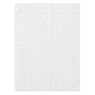 A completely white, featureless surface fills the tablecloth