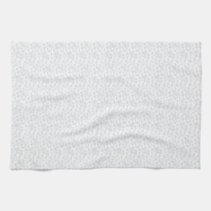A completely white, featureless surface fills the  tea towel