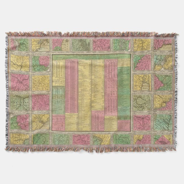 A Concise View of the Number, Resources Throw Blanket (Front)