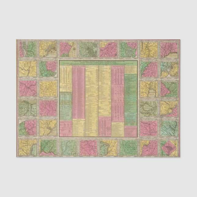 A Concise View of the Number, Resources Tissue Paper (Front)