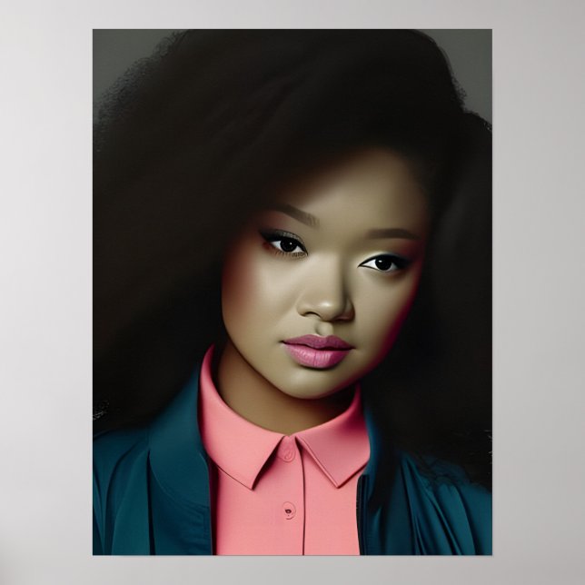 A Confident Young Woman Poster (Front)