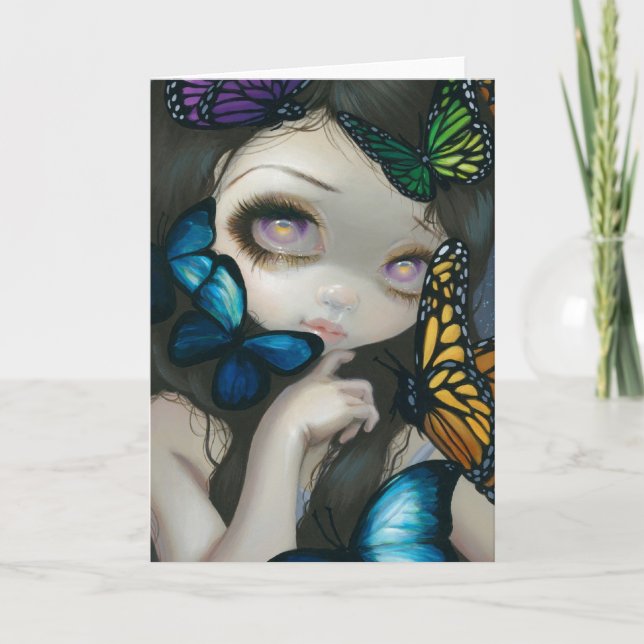 "A Confusion of Wings" Greeting Card (Front)