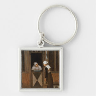 A Conversation in the Street Key Ring
