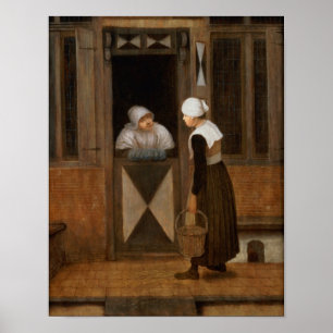 A Conversation in the Street Poster