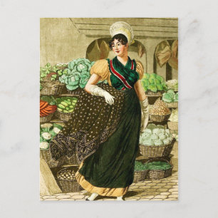 A Cook at the Market Postcard
