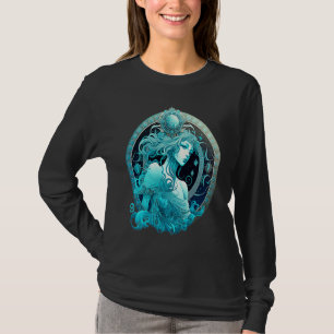 A Cool Astrology January February Aquarius Birthda T-Shirt