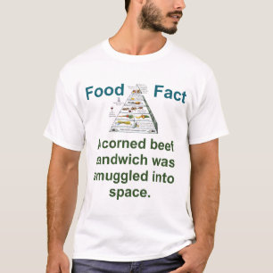 A Corned Beef Sandwish Was Smuggled - Food Fact T-Shirt