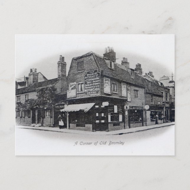 A Corner of Old Bromley Postcard (Front)