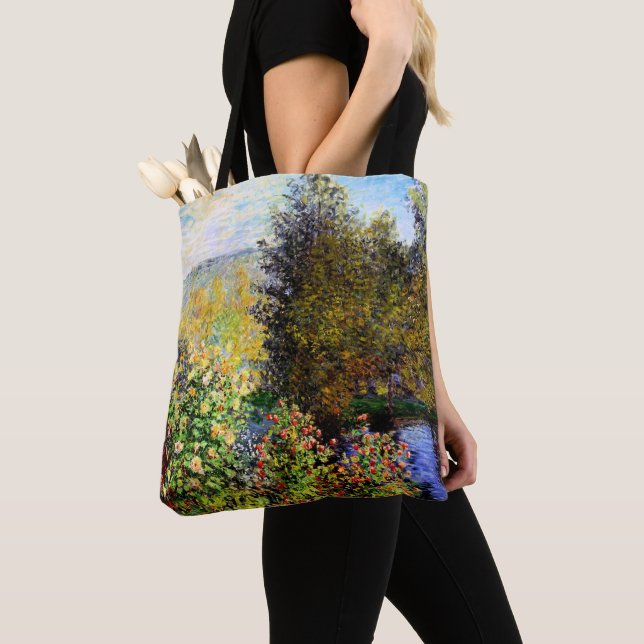 A Corner of the Garden at Montgeron Tote Bag (Close Up)