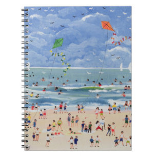 A Cornish Beach Spiral Notebook