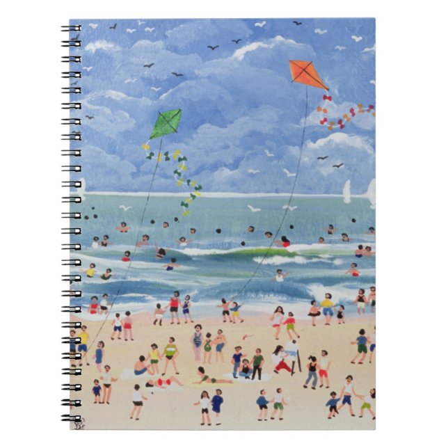 A Cornish Beach Spiral Notebook (Front)