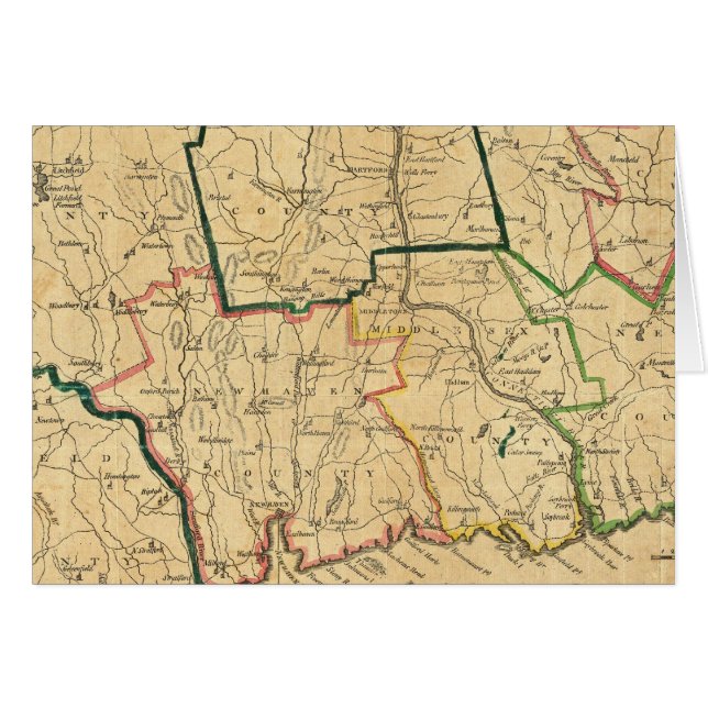 A Correct Map of Connecticut (Front Horizontal)