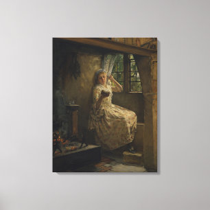 A Cosey Corner Canvas Print