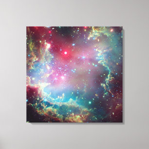 A Cosmic Wreath   Canvas Print