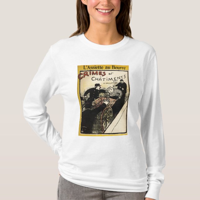 A costermonger is assaulted by the police T-Shirt (Front)