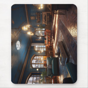 A cosy room mouse pad