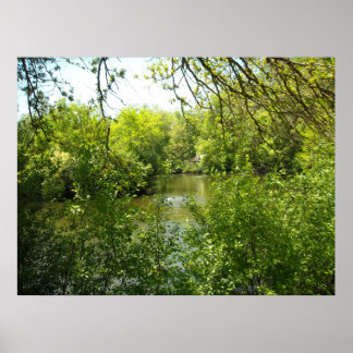 A cottage tucked away poster
