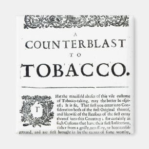 A Counterblast to Tobacco Magnet