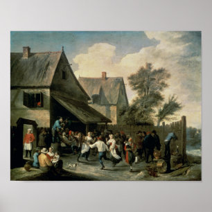 A Country Dance Poster