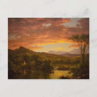 A Country Home by Frederic Edwin Church Postcard