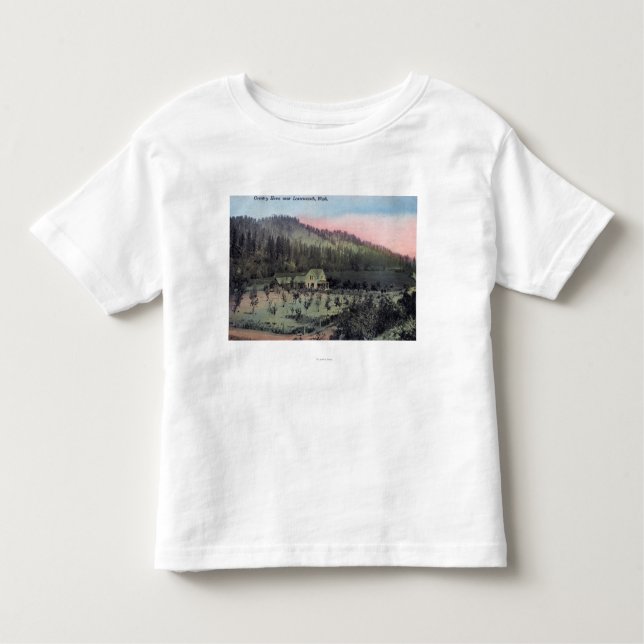 A Country Residence Scene Toddler T-Shirt (Front)