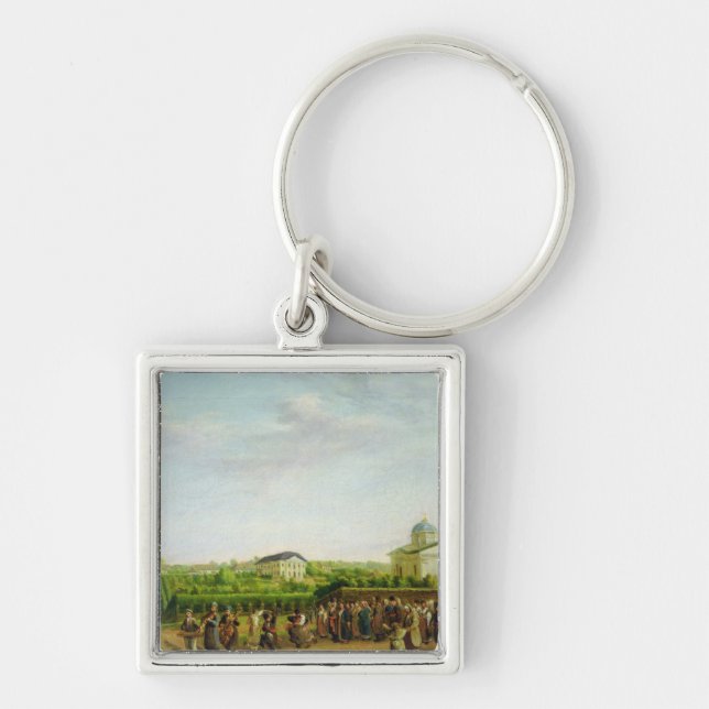 A country wedding key ring (Front)