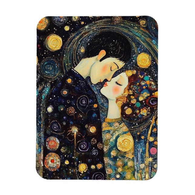 A Couple Kiss Magnet (Vertical)
