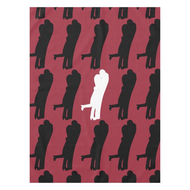 A Couple Kissing Tablecloth (Front)