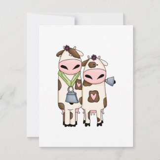 a couple of cute moo cows