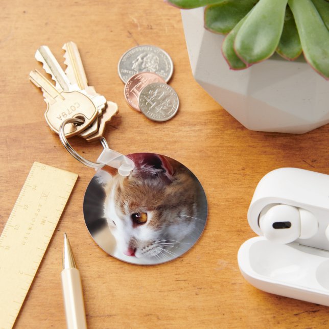 A Couple of Kitties  Key Ring (Desk)