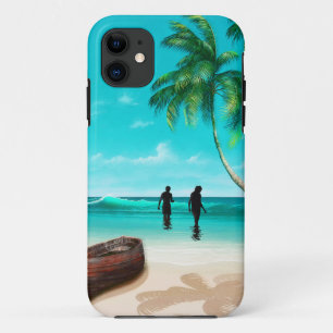 A Couple on a Deserted Island Case-Mate iPhone Case
