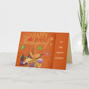 A COUPLE THANKSGIVING CARD