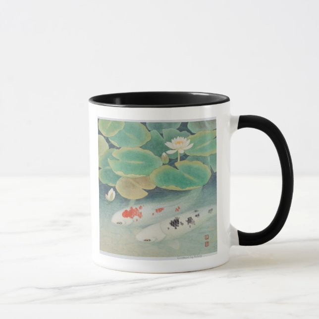 A Couple under Lotus Mug (Right)