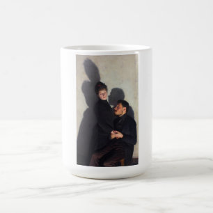 A Couple With Cast Shadows (by Emile Friant) Coffee Mug