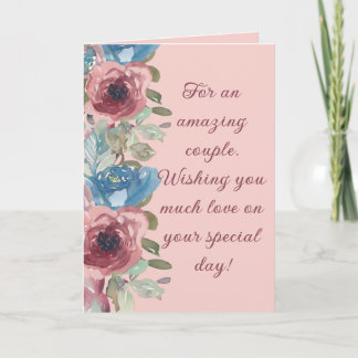 A couple's Love Anniversary Card