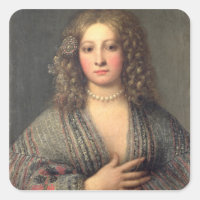 A Courtesan (oil on canvas)