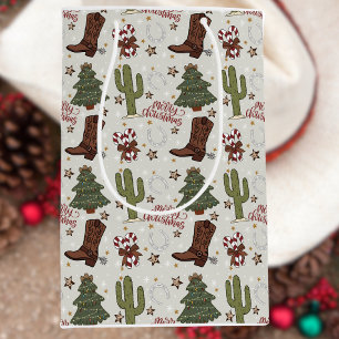 A Cowboy Merry Christmas Gift Bag