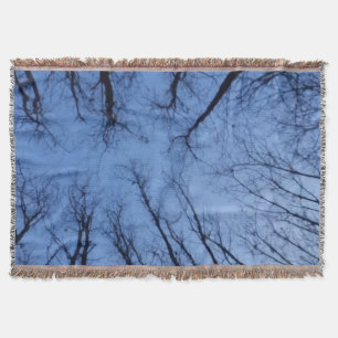 a cozy and serene atmosphere throw blanket